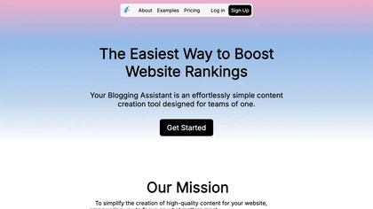 Your Blogging Assistant